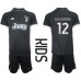 Billige Juventus Alex Sandro #12 Børnetøj Tredjetrøje til baby 2023-24 Kortærmet (+ korte bukser)